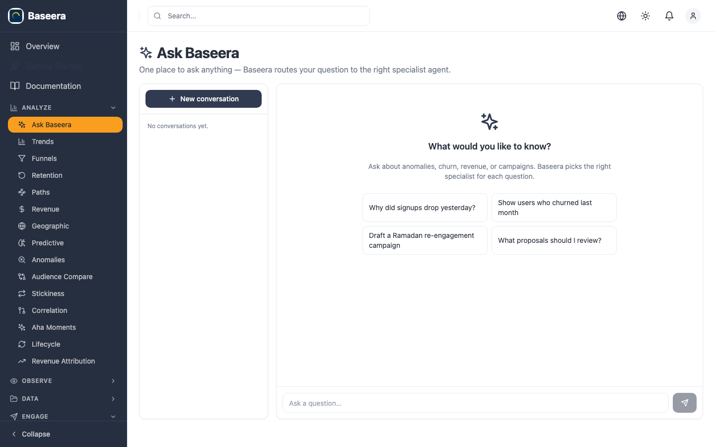 AI Analyst Chat